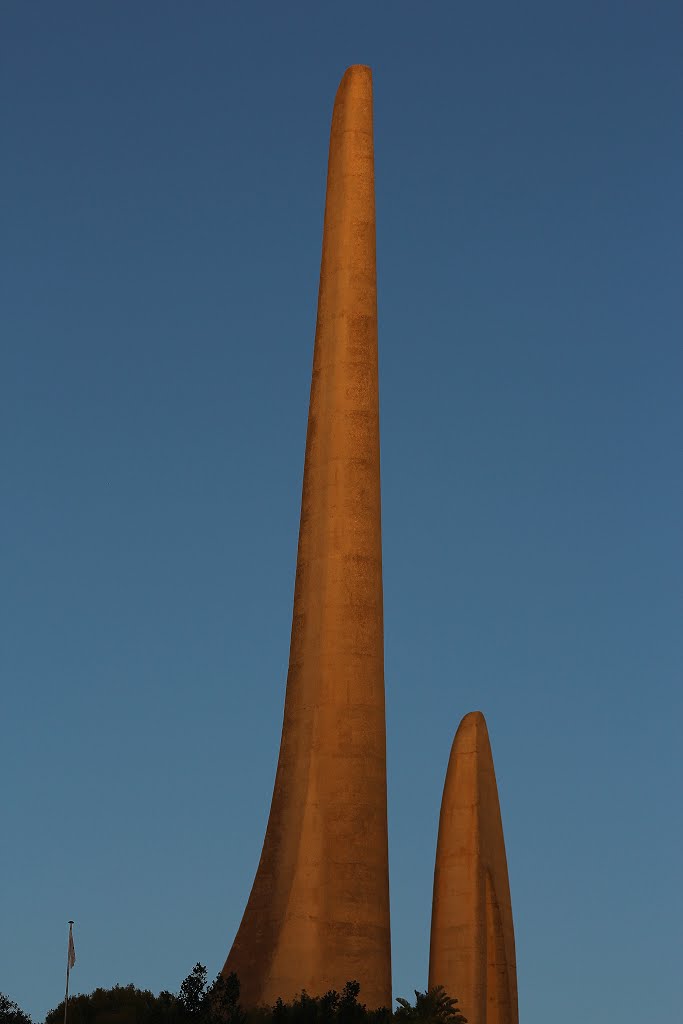 Afrikaans Language Monument at sunrise by Fanie Swart