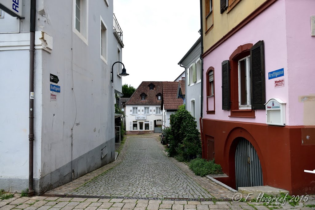 Old narrow street by Franklin Hoogreef