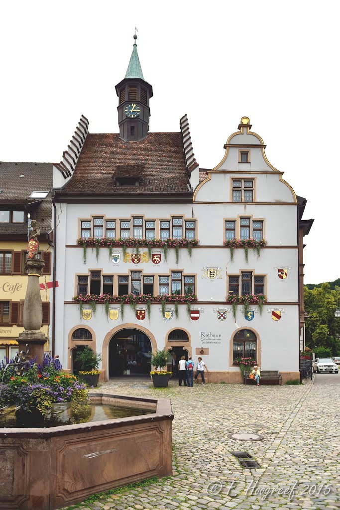 Townhall of Staufen by Franklin Hoogreef