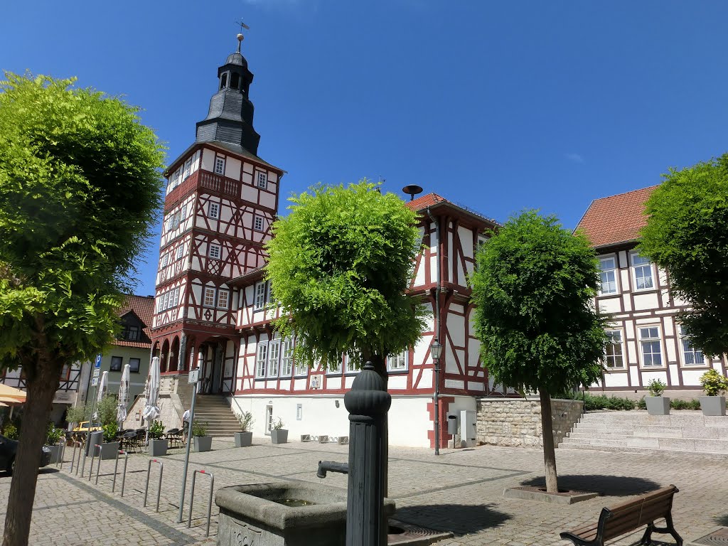 Rathaus Treffurt by Klaus Rüddenklau