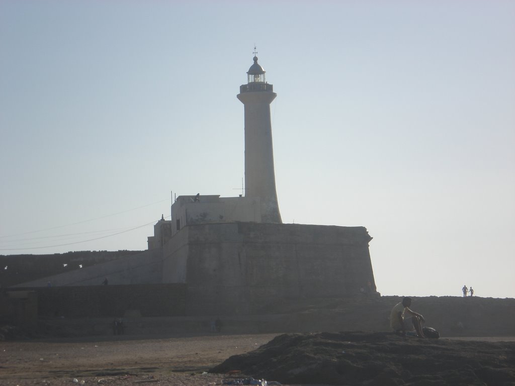 Lighttower at Rabat Beach by diamond.eye