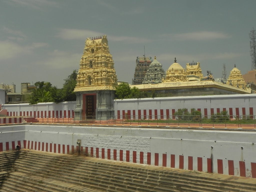 TEMPLE TOWERS, KAMAKSHI AMMAN TEMPLE, KANCHIPURAM by ALENDE DEVASIA