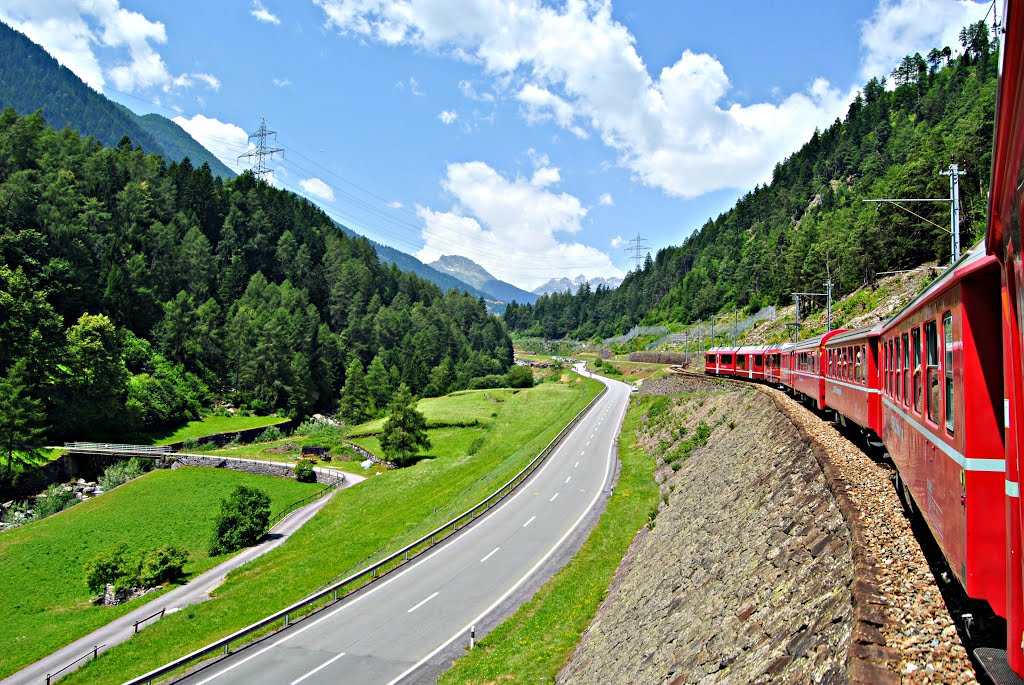 Bernina Express by Dario Boeri