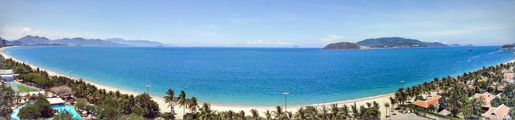 Panorama of Nha Trang Bay by Truman Ha