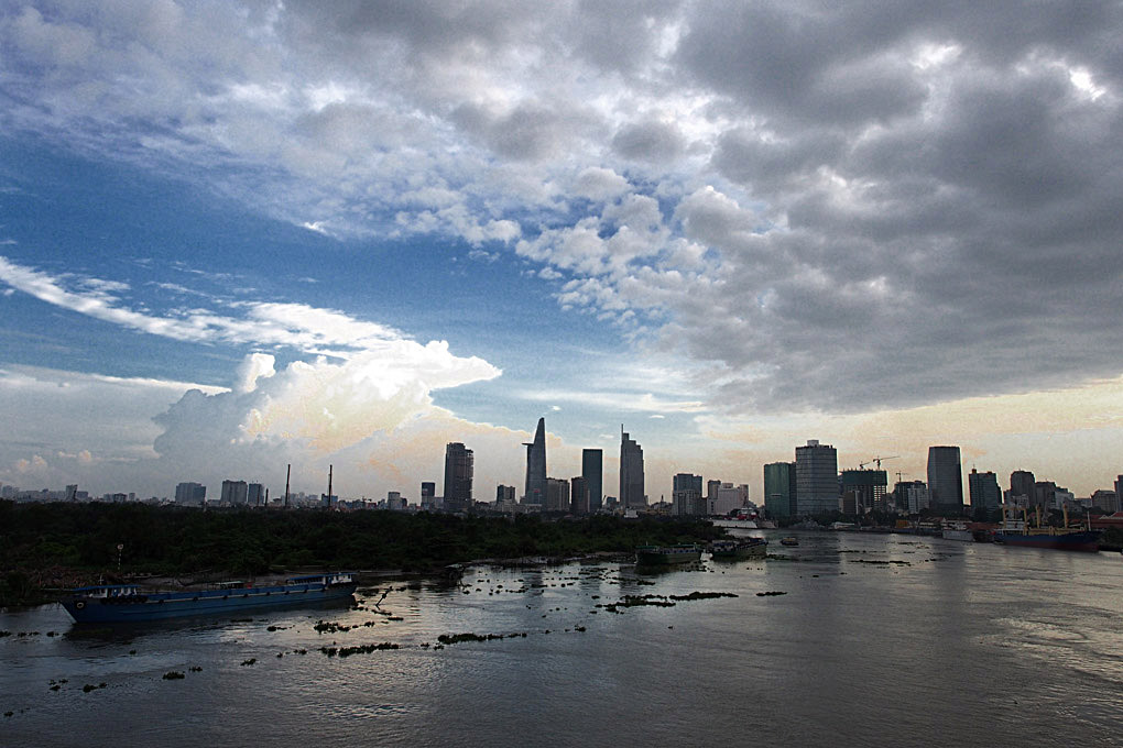 Saigon River ... by QuyTD