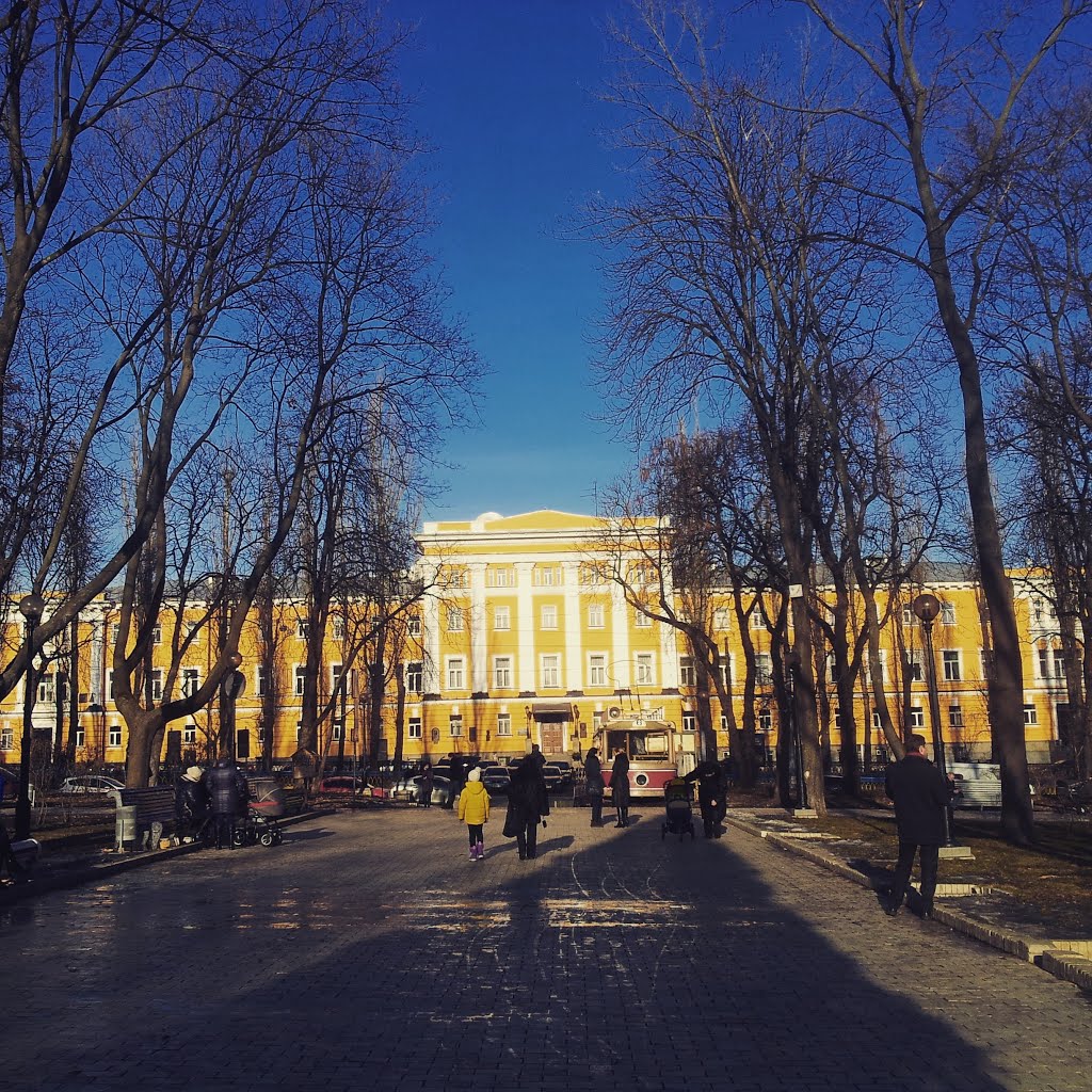 Shevchenkivs'kyi district, Kiev, Ukraine by Валерий Пристайко