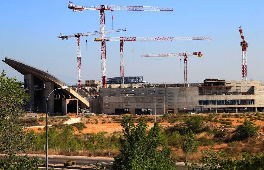 Nuevo estadio Atlético de Madrid by JOSE CARLOS ORTIZ AP…