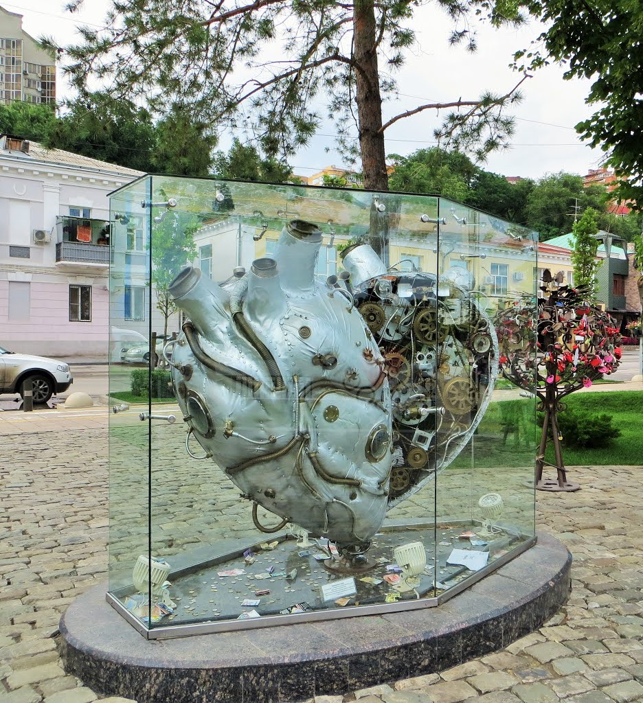 "Индустриальное сердце". Набережная реки Дон * Embankment of river Don by Людмила Гончарова