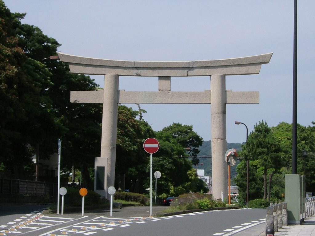 鶴岡八幡宮 大鳥居（一の鳥居） by Hiro_o