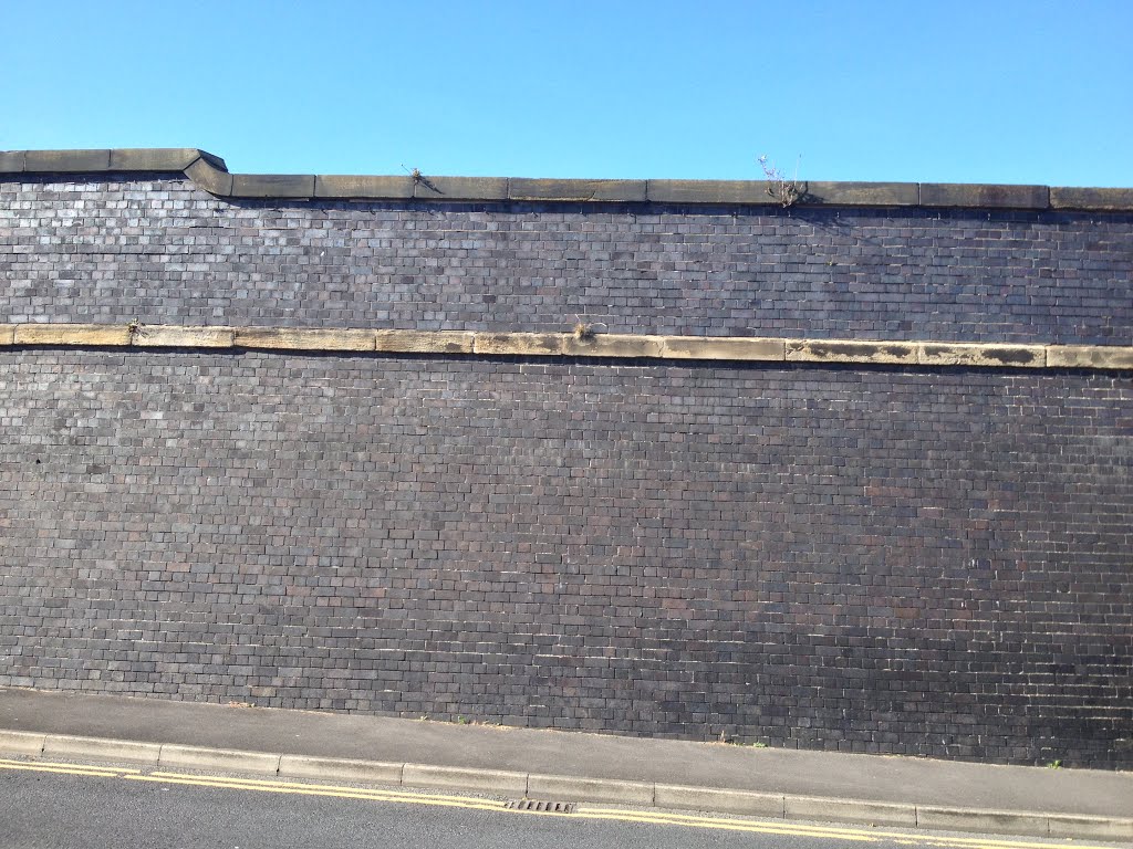 Blackpool Central Station Wall Oct 2014 by Goldstone 17