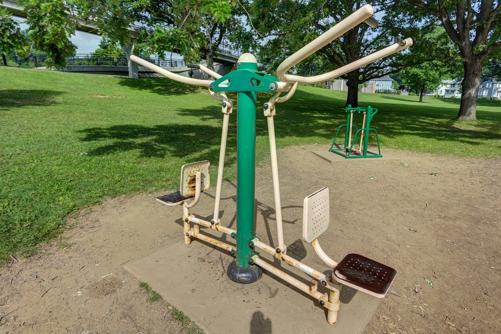 Maplewood Park - playground by Rochester Parks