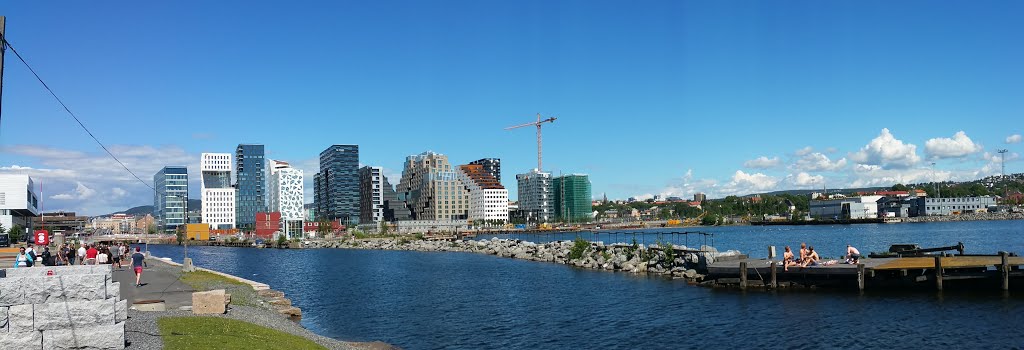 Barcode, Oslo nye skyline by Olav Skryten