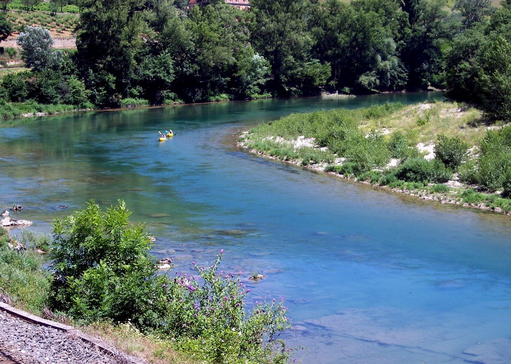 Le bleu du Tarn. by Jean THIERS