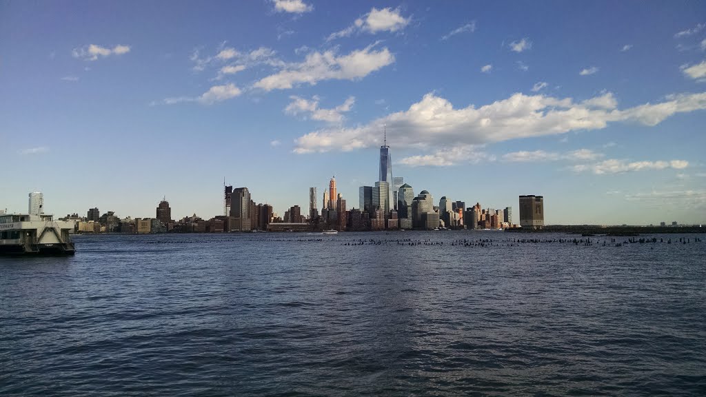 Vistas de donde era el Morris Canal, Jersey City by humberto escobar