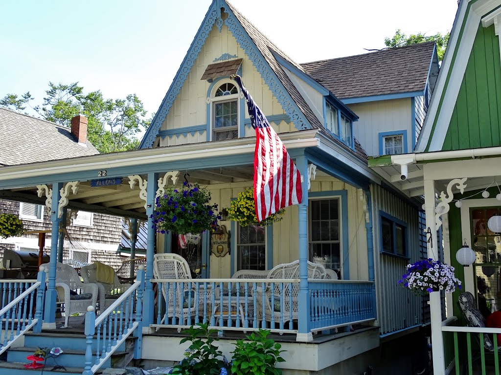 Bayside Historic District, or Northport Wesleyan Grove Camp Meeting; Northport, Maine by BA Bartlett