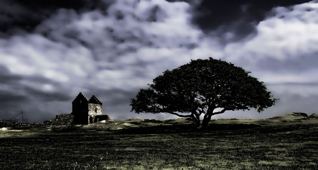 Hammershus Ruin Bornholm, Denmark by Palle Hoffmann