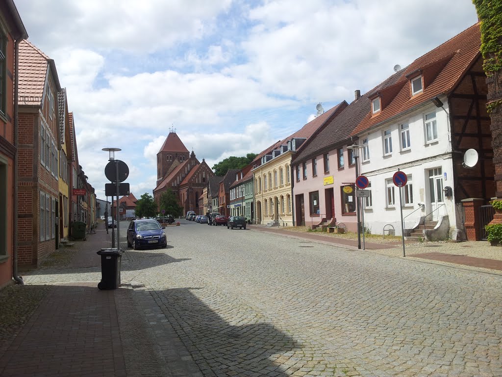 Markt, Plau am See, mit St. Marien Kirche by marhas marhas