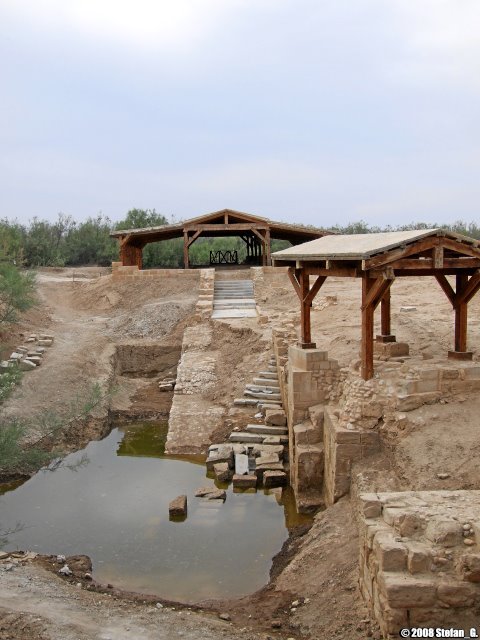 Supposed original Baptism site of Jesus Christ by Stefan_G.