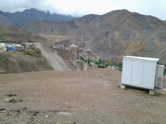 Lamayuru Monastery, Kargil Leh Road, J&K, India by Parbodh C Bali