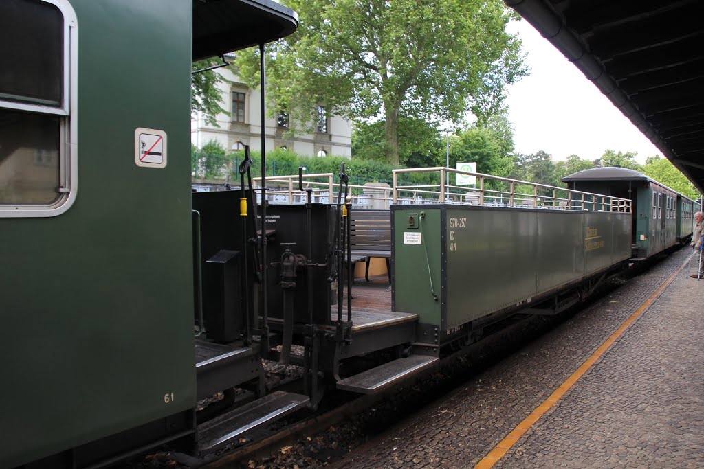 Zittau, Deutschland, am Bahnhof der "Zittauer Schmalspurbahn", Mitte Juni 2015 by kdh865