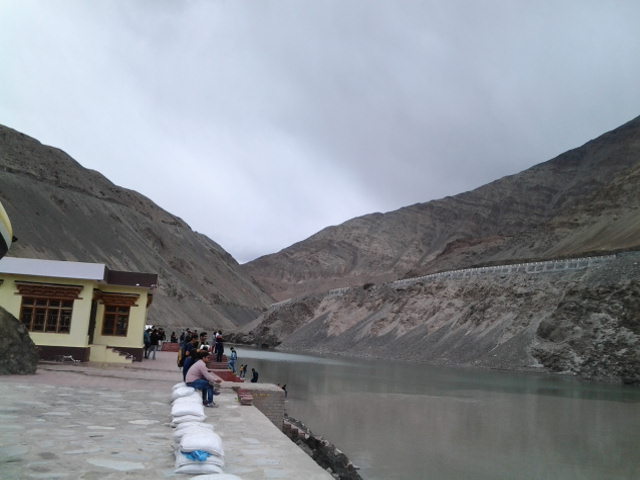 Nimmu, Confluence of Rivers Indus and Zanskar, Leh, J&K, India by Parbodh C Bali