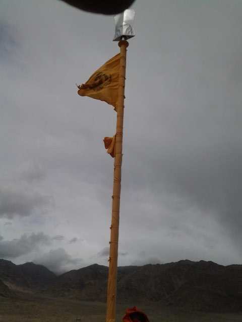 Gurudwara Pather Sahib, Leh, J&K, India by Parbodh C Bali