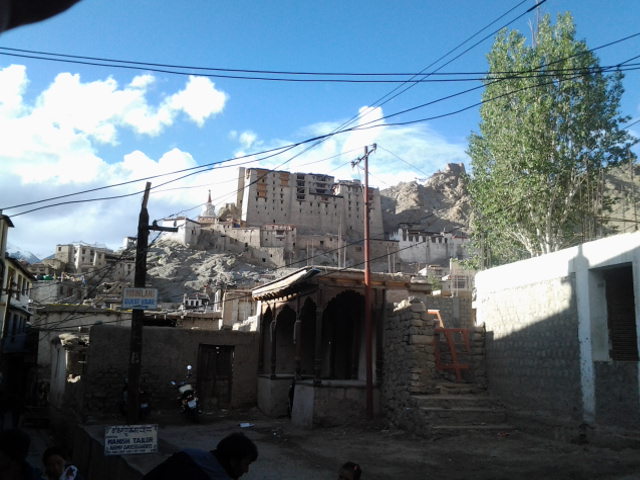 Old Palace, Leh, J&K, India by Parbodh C Bali