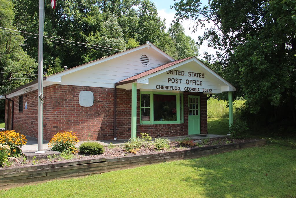 Cherry Log Post Office by Thomson M