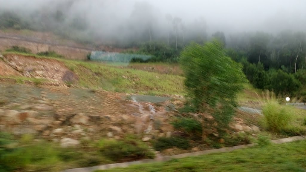 Way to Bokor mountain by Dao Trong Thuan