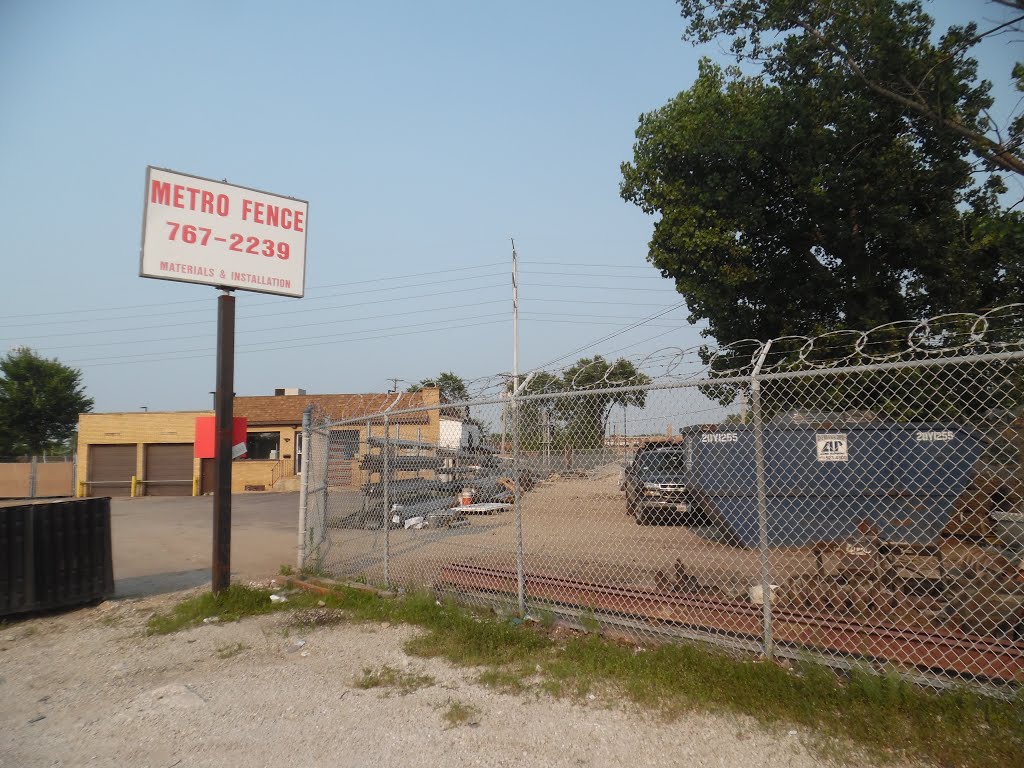 Metro Fence by Wayne Allen Sallee