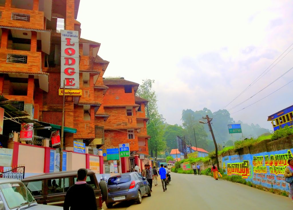 SBI Atm,Kurumbadi, Coonoor, Tamil Nadu, India by Kamalakar Anthati