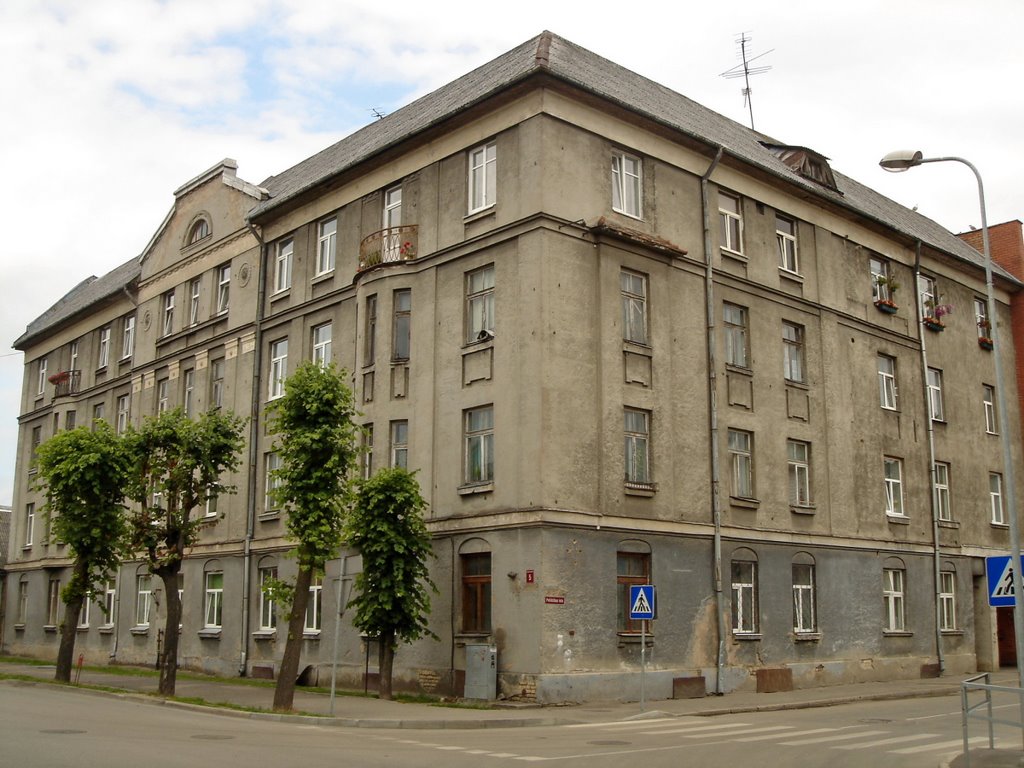 Remains of lost capital city of Kurland. Zemgales avenue in rain by ainars brūvelis