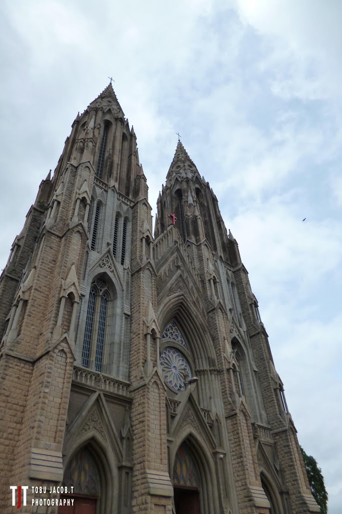 St.Joseph Cathedral(St.Philomena's Shrine), Mysore by Tobu Jacob.T