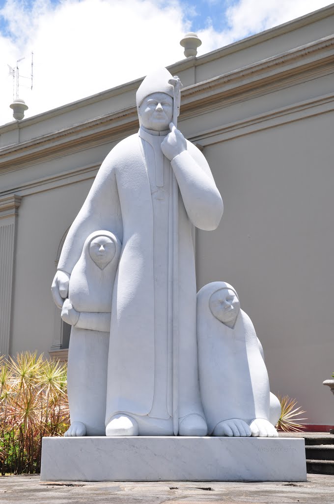 Escultura de Su Santidad Juan Pablo II by Jaime Pilloni