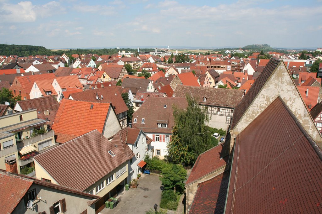 Blick vom Turm nach Osten by Hans-Dieter Fas