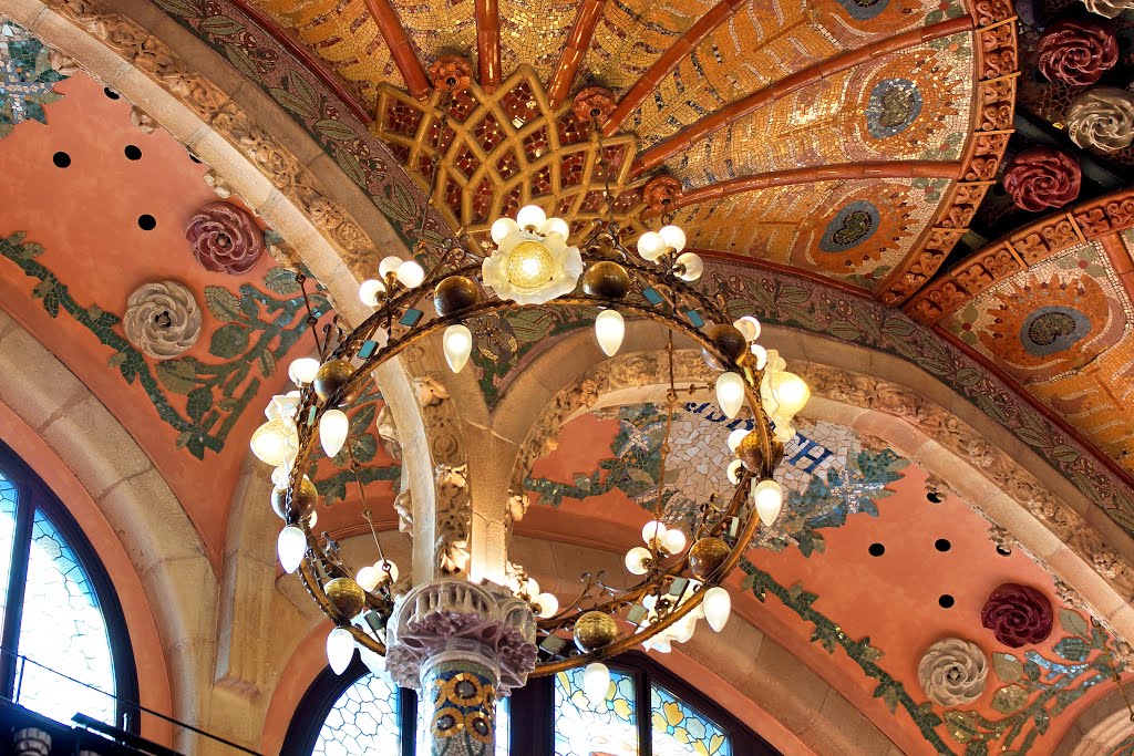 Palau de la Musica Catalana by Yuri Rapoport