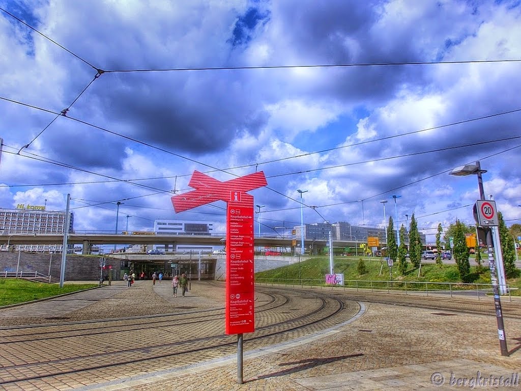 Riebeckplatz Eingang zur Innenstadt by bergkristall Harz