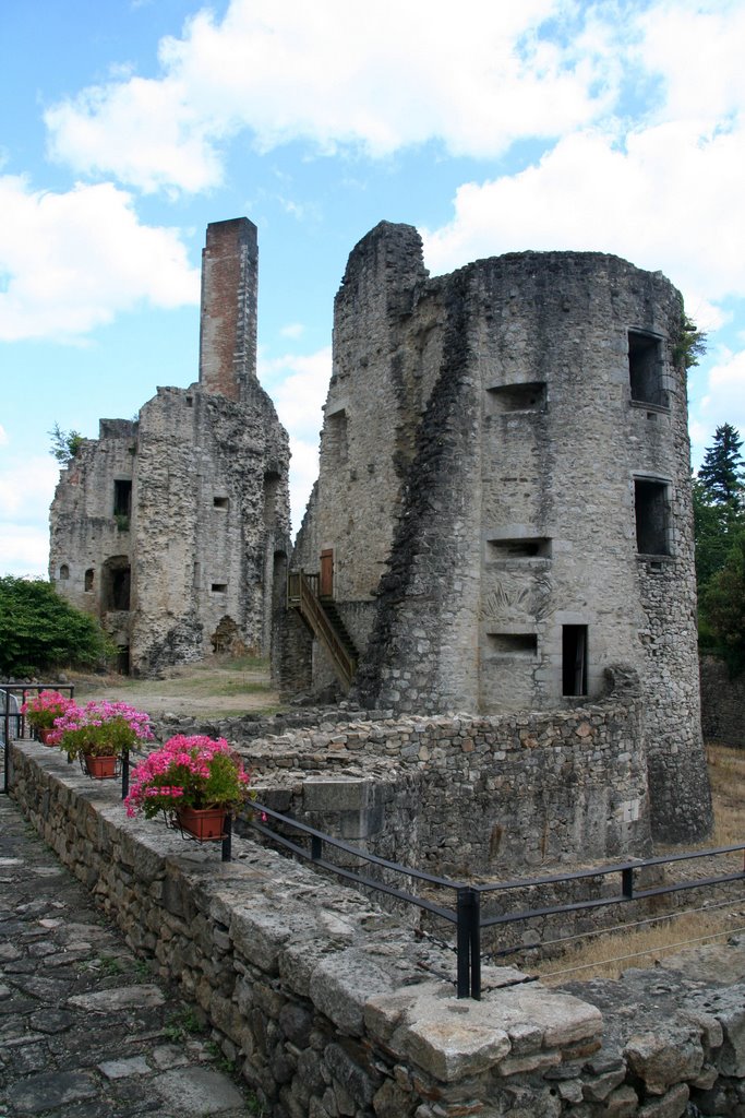 Les Cars - Ruines du Chateau by Jerome GAYOT