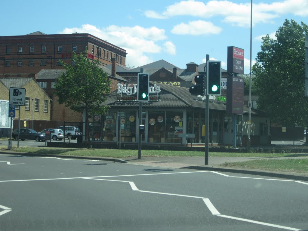 Bigjohn's fast foods Restr, Leicester by Greenred