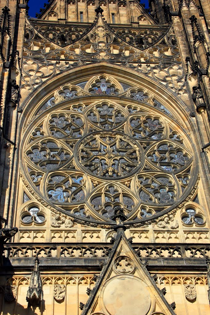 Prague. Lesser Town (Mala Strana). St. Vitus Cathedral by Igor Lazarevich