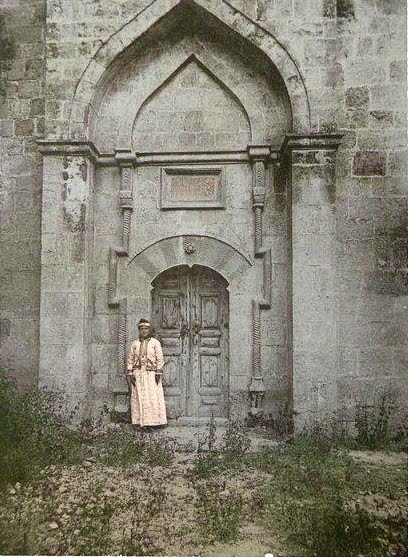 Entrance of Surb Sophia church of Sis (Pre-Genocide photo) by United Armenia