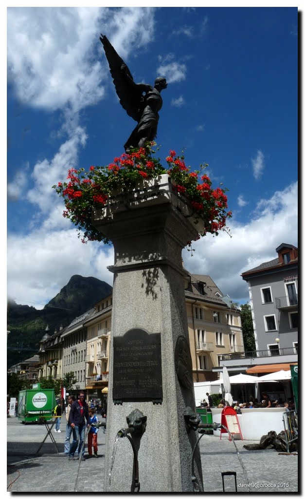 Monument to Jorge Chavez by Daniela Brocca