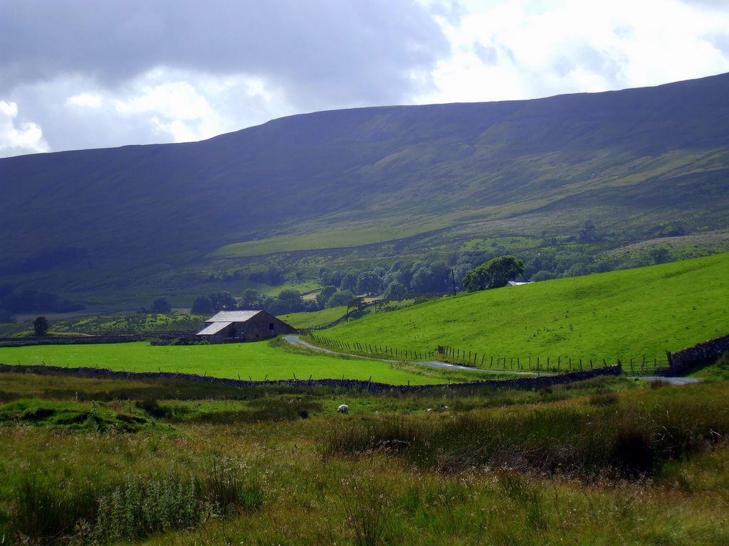 View from Ribblehead towards Ingleton by Bryan Southward