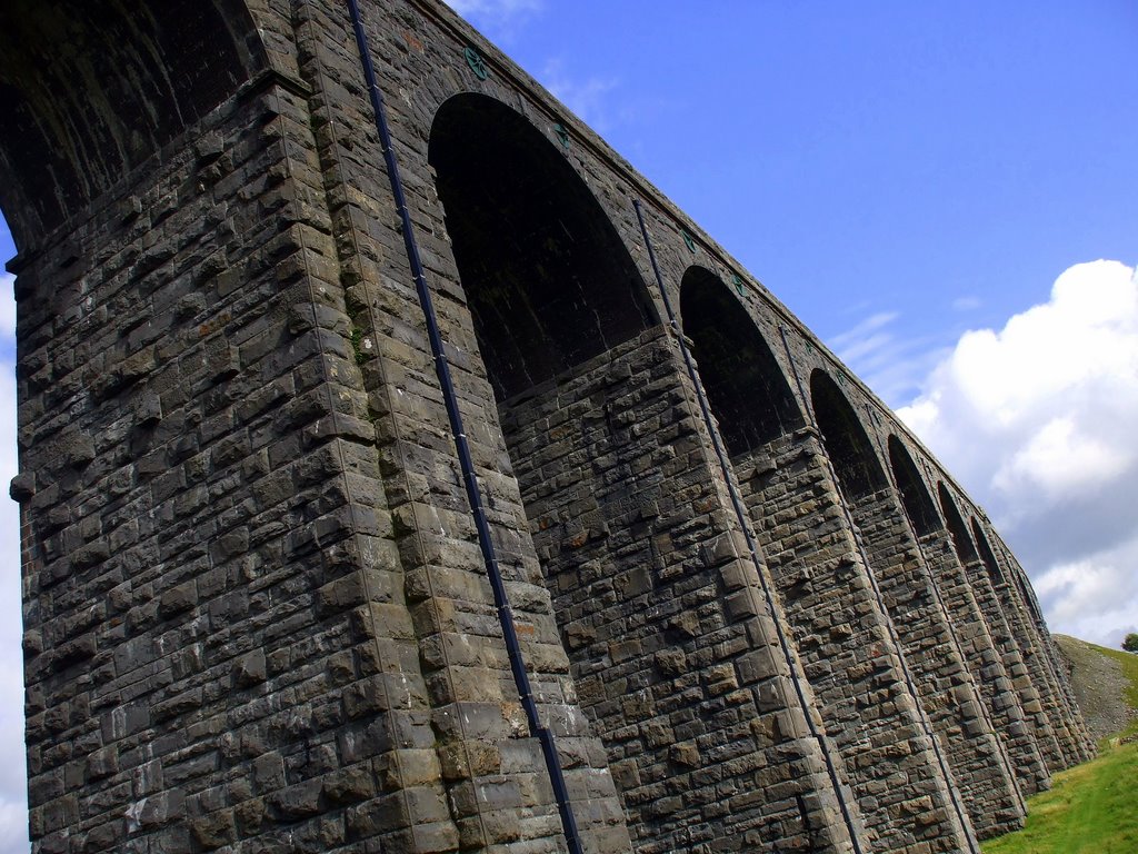 Ribblehead Viaduct close up by Bryan Southward