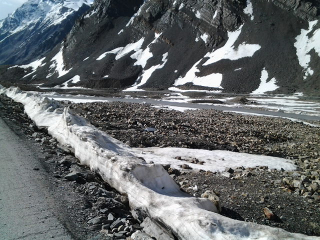 Manali Leh High Way, India by Parbodh C Bali