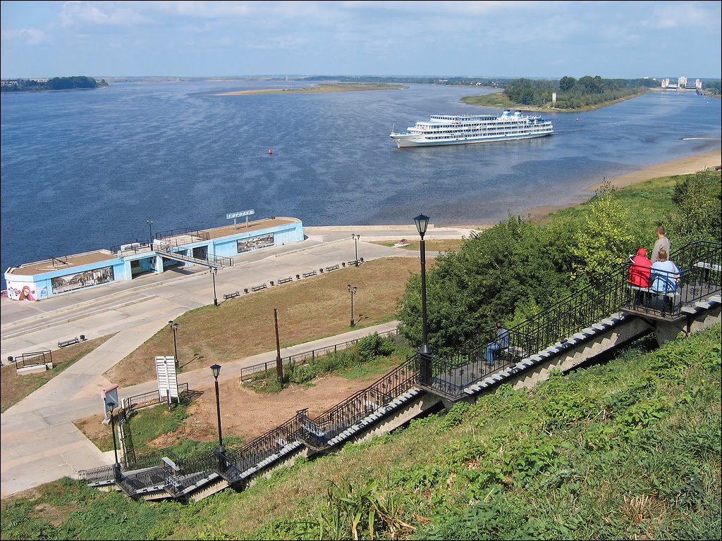 Gorodets, the Volga. 2007 by Sergei Negovelov Jr.