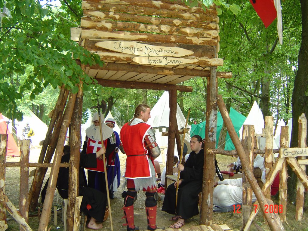 2008 Grunwald battle reconstitution Polish Camp by Viorel Ciuna