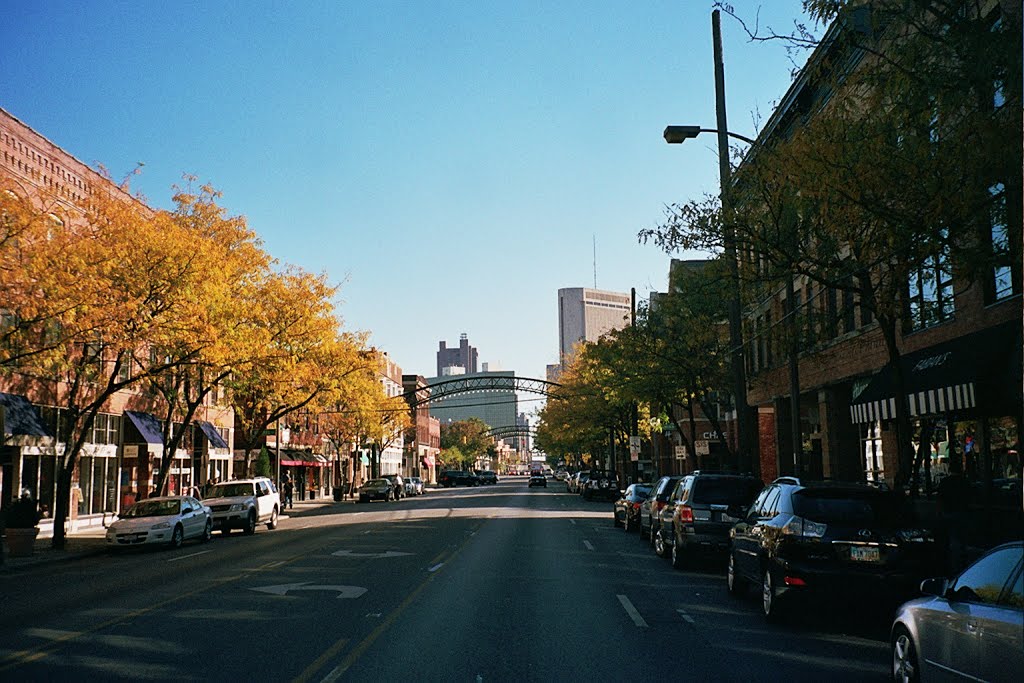 Short North: N.High Street looking south from Buttles Street. (Oct. 2010) by miklospogonyi