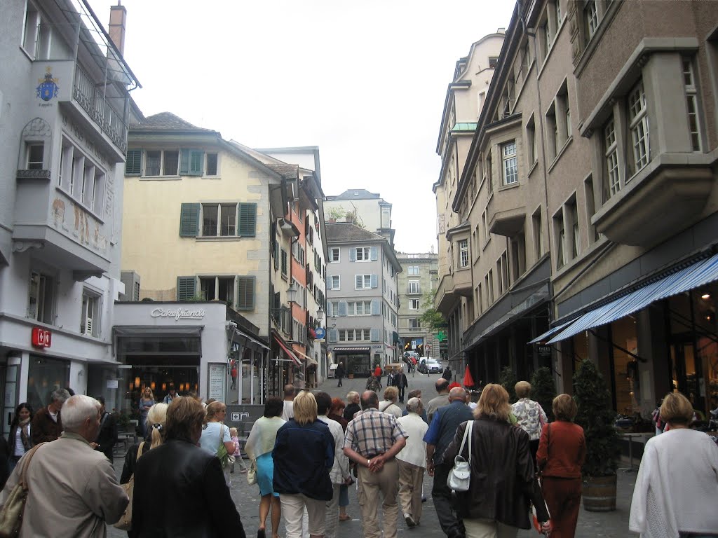 Швейцария. Цюрих. Улица Torgasse. by Вячеслав Королев