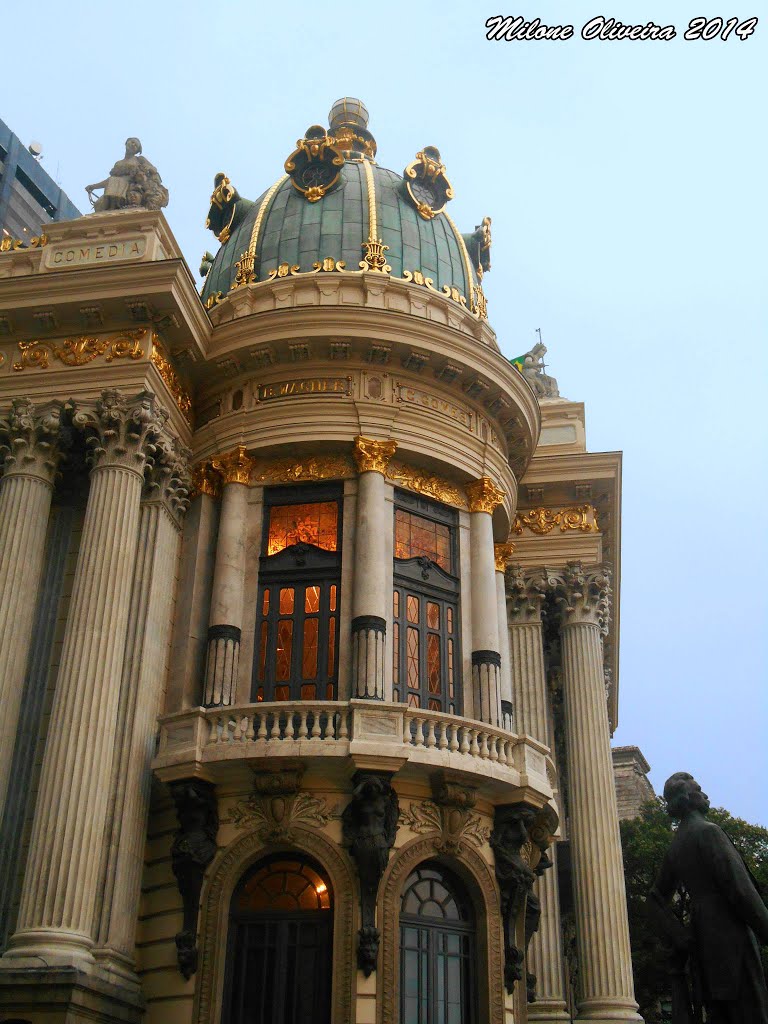 Theatro Municipal - Praça Floriano - Centro, Rio de Janeiro - RJ, Brasil by Claudio Milone